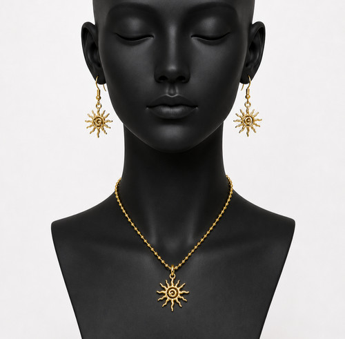 Bohemian style spiral sun - style,