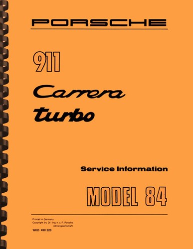 1984 porsche 911 carrera turbo - 911,
