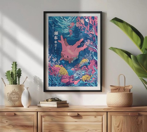 Corsola pokémon poster - corsola,