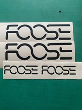 4 Foose Design Sticker Decal