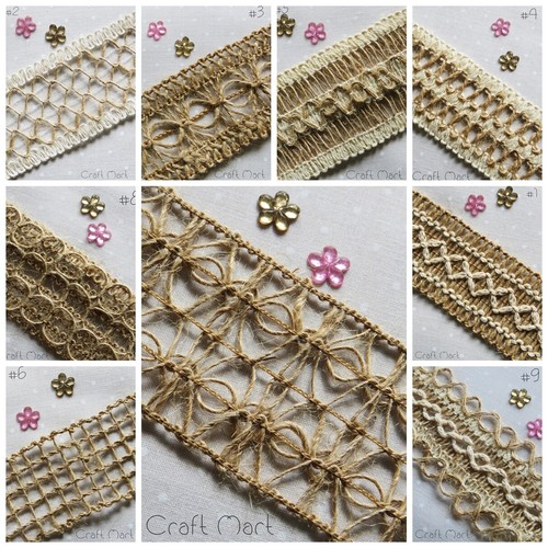 Natural hessian twine - natural, ribbon