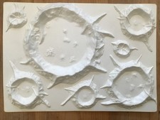 40k Rogue Trader Adeptus Titanicus Epic Space Marine CRATERS Terrain 1980s OOP