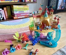 25 Piece Little Mermaid Under The Sea Doll Play Set Bundle