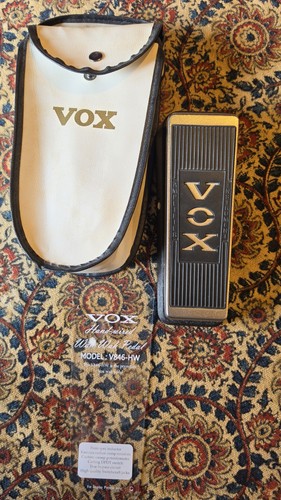 Vox v846 hand wired wah - v846-hw,