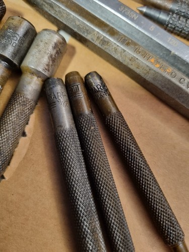 Job lot variety punches - of,