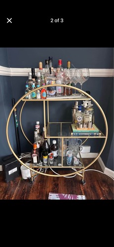 Gold art deco style - gold,