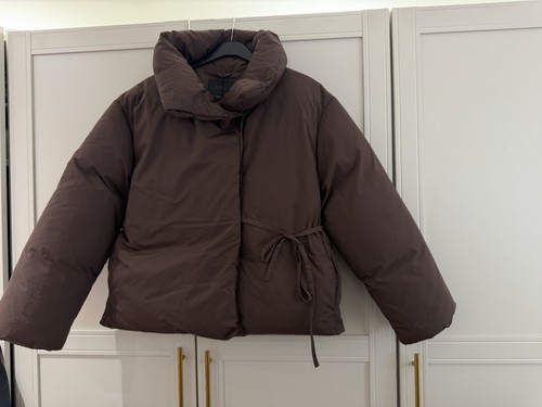 Zara women brown quilted - brown,