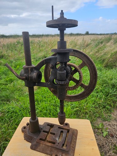 Hand pillar drill vintage - pillar,