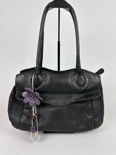 Radley black leather bag - radley,