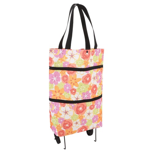 Reusable wheeled shopping bag - reusable,