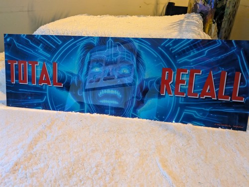 Total recall arcade marquee - recall, marquee/