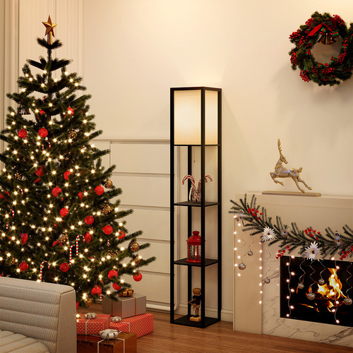 Standard floor lamp - floor, shelf