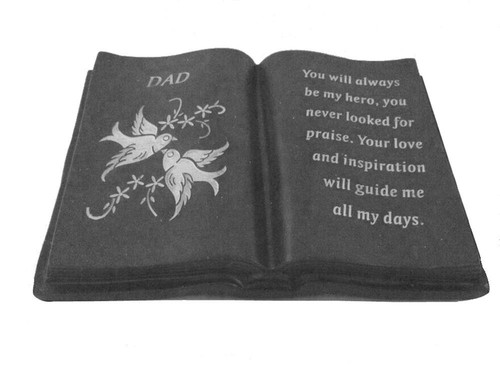 Slate grey dad - slate, memorial