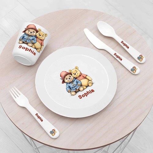 Personalised children plate - children's,