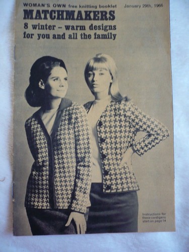 Woman own vintage knitting - woman's,