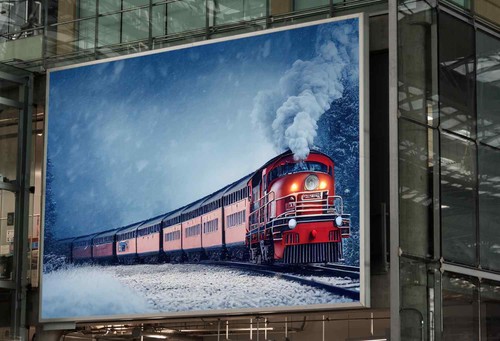 Vintage railway steam train - steam,