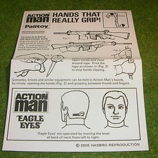 VINTAGE ACTION MAN 40th MANUAL