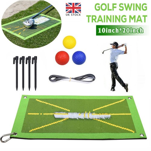 Portable golf training mat for - golf,