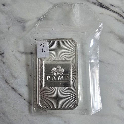 Pamp silver bar - silver, 999