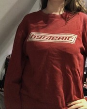 Hysteric Glamour Japanese vintage 90s red sweatshirt