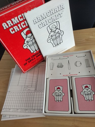 Armchair cricket board game - armchair,