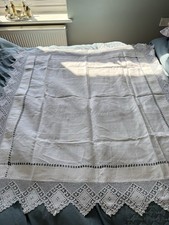 Vintage Linen Tablecloth