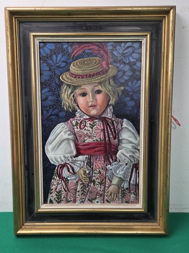 Naive folk art - folk, cynthia
