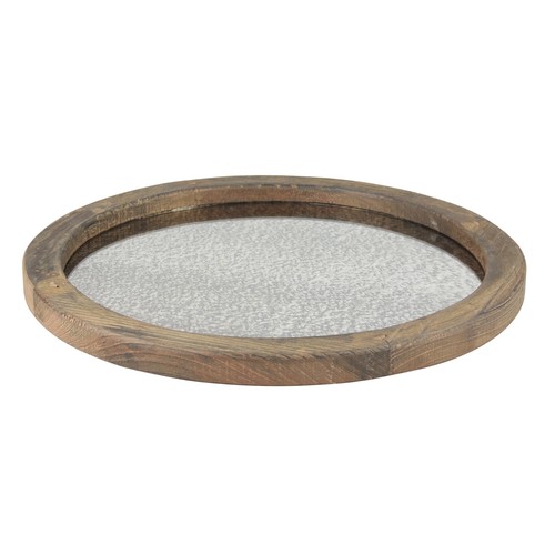 Stonebriar round natural wood - round,