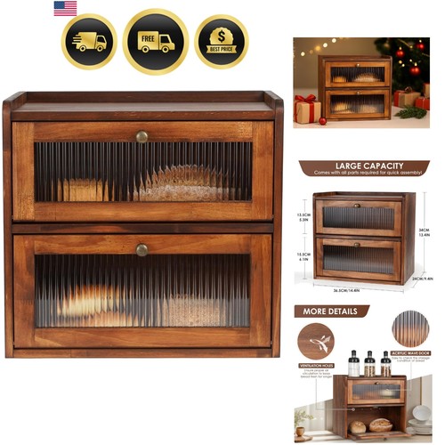 Bread box wooden - bread,