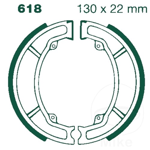 Ebc brake shoes - brake, +