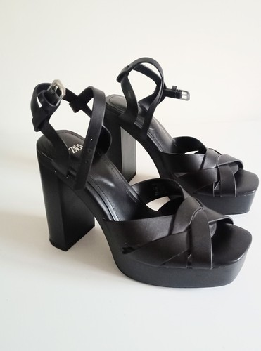 Zara platform black - platform, sandals