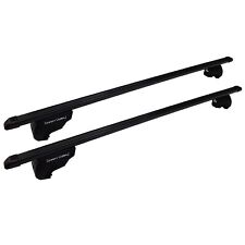 Complete Roof Rack Bars + Locks | Fits BMW 3 Series Estate Touring 1999 to 2010