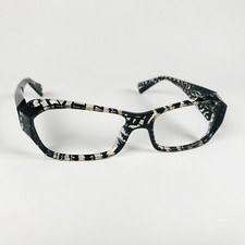 ALAIN MIKLI eyeglasses PATTERNED BLACK RECTANGLE glasses frame MOD:PACT A0451-06