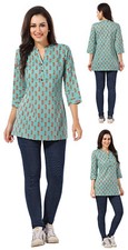 30 inches Kurtis Women Green