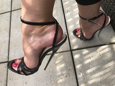 HIGH HEEL SANDALS metal