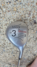 Wilson 1200 System 45 3-Wood – 15° Steel Shaft – Used Golf Club