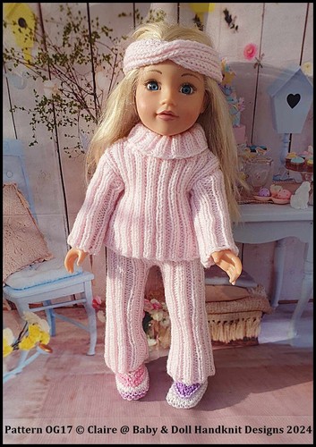 Knitting pattern og17 - for, 18"