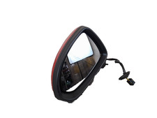 Vauxhall Corsa Left Passenger Wing Mirror N/S Red 2006-2015 