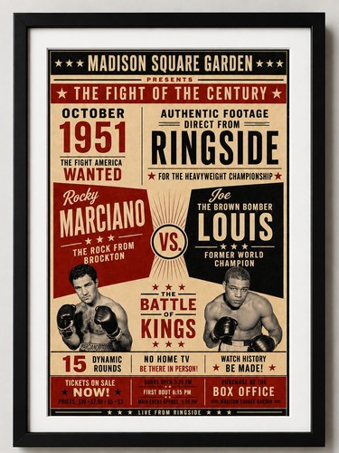 Rocky marciano joe louis - marciano,