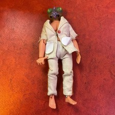 Vintage RARE TOMLAND FAMOUS MONSTERS FLY 8 inch figure some clothing 1970s 