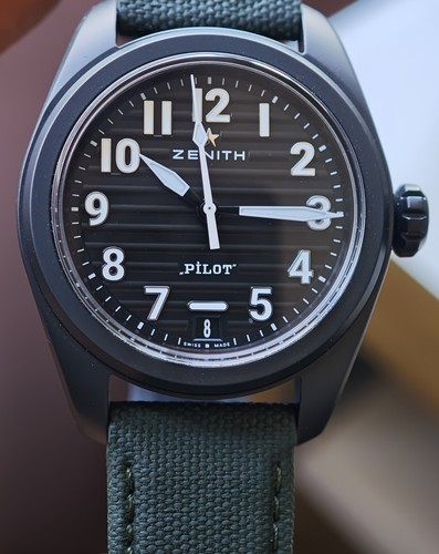 Zenith pilot watch ceramic - pilot,