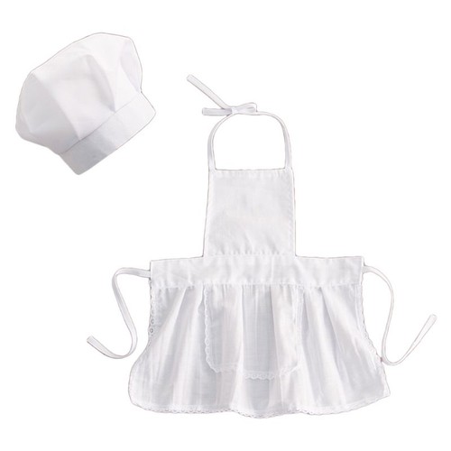 Child apron kids chef hat - apron,