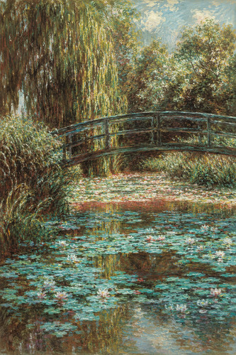Monet japanese bridge at - monet-,