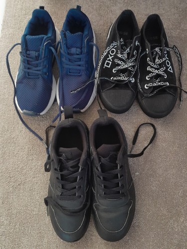 Boys size trainers - size, bundle