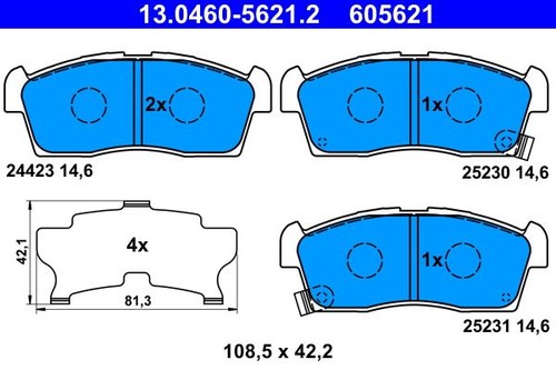 Fits ate 0460 5621 - fits,