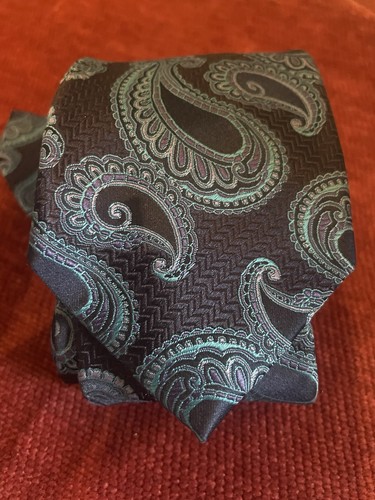 Duchamp silk tie blue - duchamp,