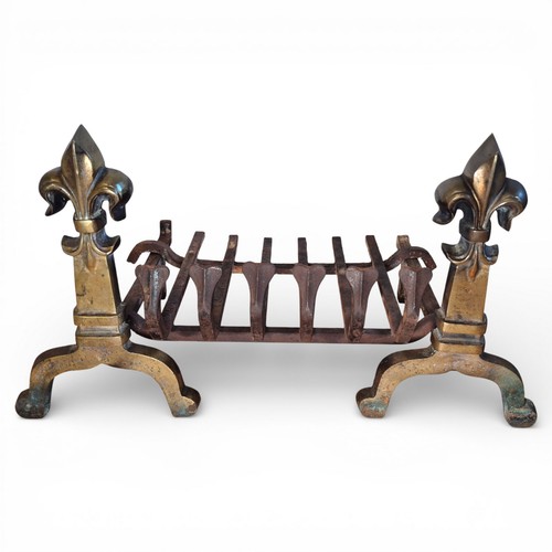 Antique brass iron fire - iron,