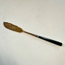 Antique Silver Butter Knife Charles Wilkes Birmingham 1909