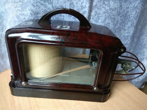 Rare device barograph vintage - device,