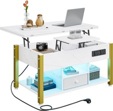 Wooden Coffee Table With